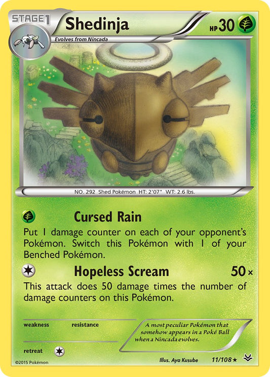 Shedinja | XY | XY6-011 | XY | Rare | New Mint
