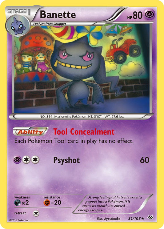 Banette | XY | XY6-030 | XY | Rare | New Mint