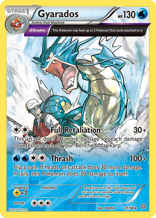 Gyarados | XY | XY7-021 | Rare | Holo | New | Mint