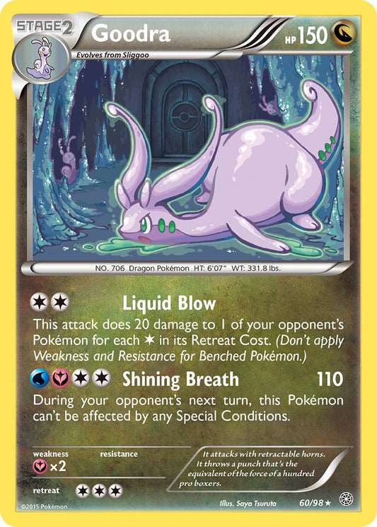 Goodra | XY | XY7-060 | Rare | Holo | New | Mint