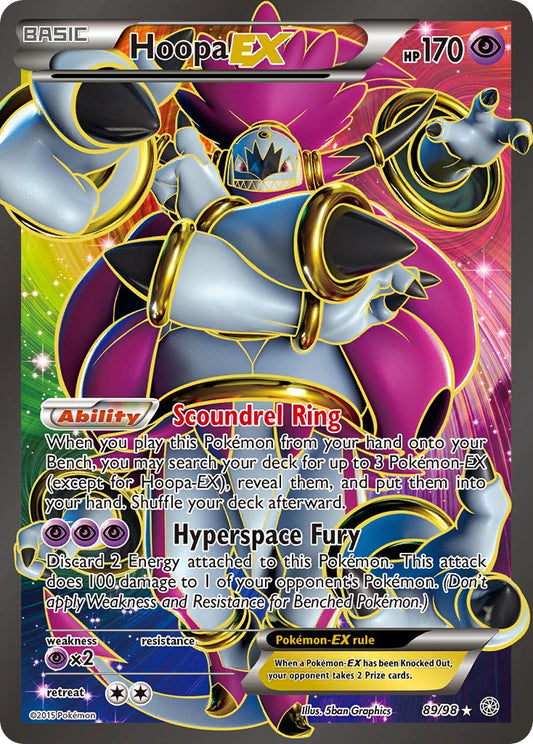 Hoopa | EX | XY | XY7-089 | Ultra | Rare | New | Mint