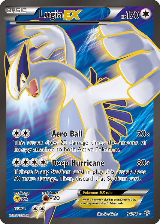 Lugia | EX | XY | XY7-094 | Ultra | Rare | New | Mint