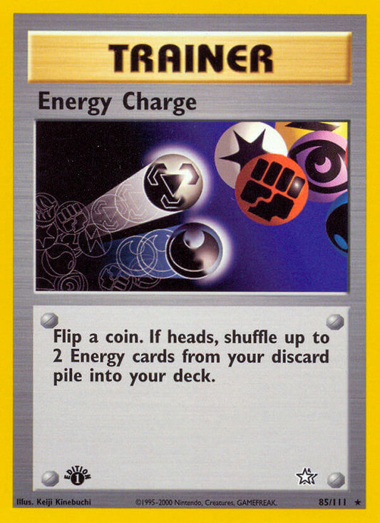 Energy Charge | Neo Genesis | Neo | 85/111 | New Mint | Rare