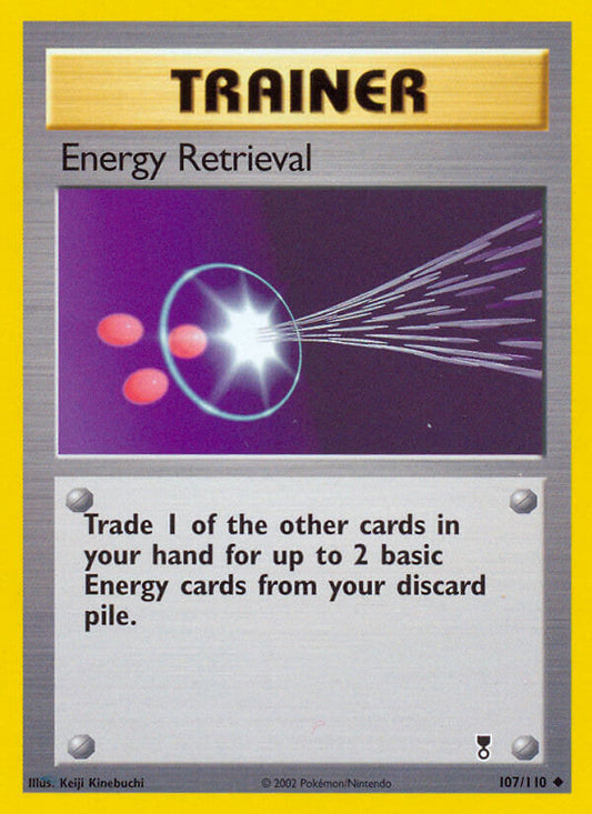 Energy Retrieval | Legendary Collection | Other | 107/110 | New Mint | Uncommon