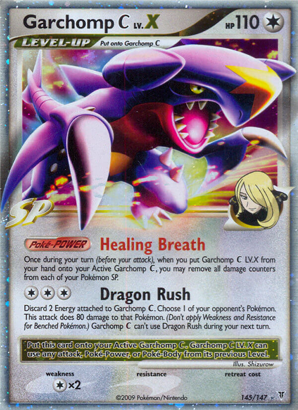 Garchomp C LV.X | Supreme Victors | Platinum | 145/147 | New Mint | Rare Holo LV.X