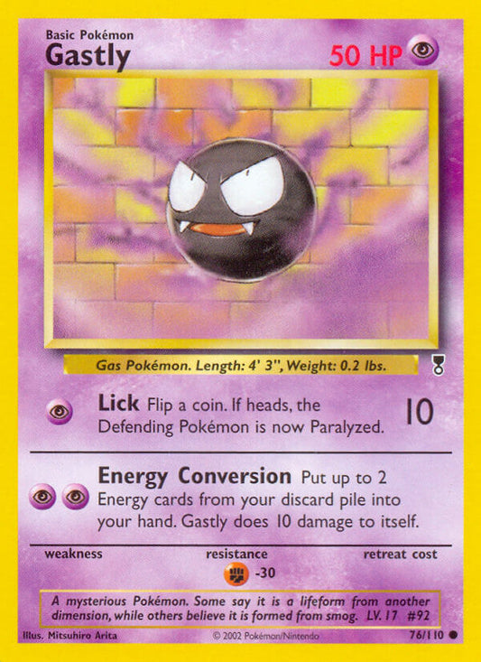 Gastly | Legendary Collection | Other | 76/110 | New Mint | Common