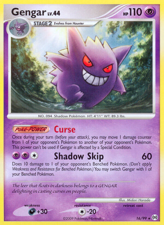 Gengar | Arceus | Platinum | 16/99 | New Mint | Rare