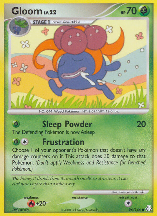 Gloom | Legends Awakened | Diamond & Pearl | 96/146 | New Mint | Common