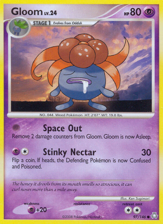 Gloom | Legends Awakened | Diamond & Pearl | 97/146 | New Mint | Common