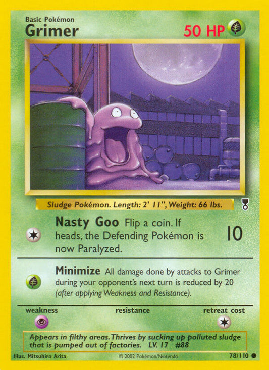 Grimer | Legendary Collection | Other | 78/110 | New Mint | Common