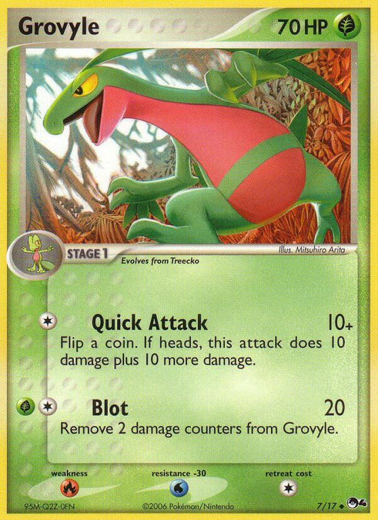 Grovyle | POP Series 4 | EX | 7/17 | New Mint | Uncommon