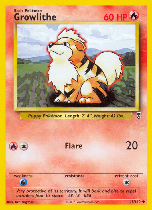 Growlithe | Legendary Collection | Other | 45/110 | New Mint | Uncommon
