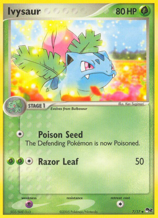 Ivysaur | POP Series 2 | EX | 7/17 | New Mint | Uncommon