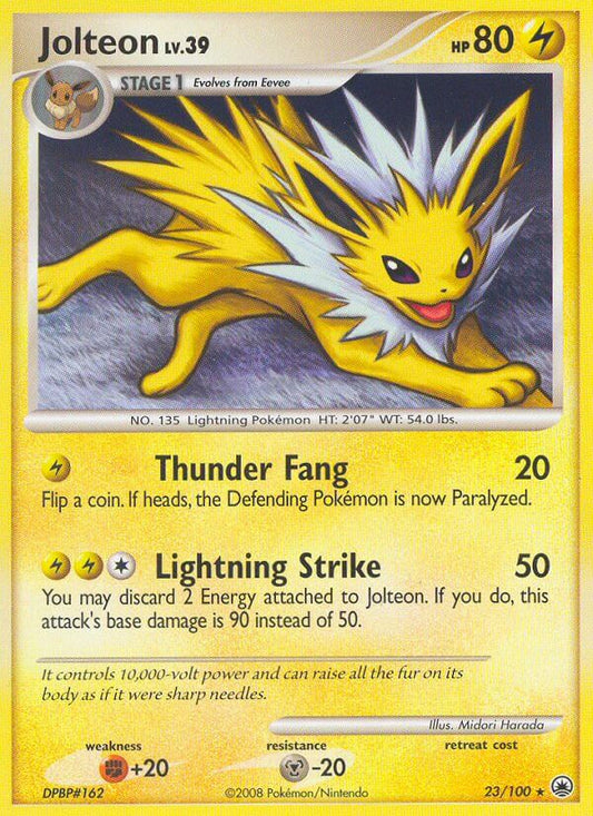 Jolteon | Majestic Dawn | Diamond & Pearl | 23/100 | New Mint | Rare