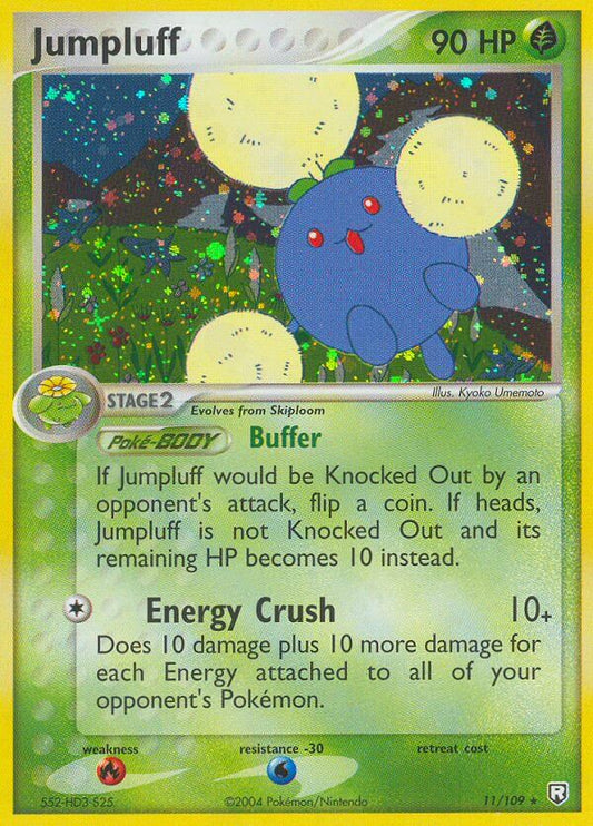 Jumpluff | Team Rocket Returns | EX | 11/109 | New Mint | Rare Holo
