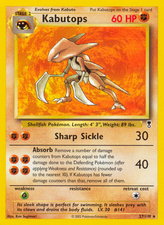 Kabutops | Legendary Collection | Other | 27/110 | New Mint | Rare