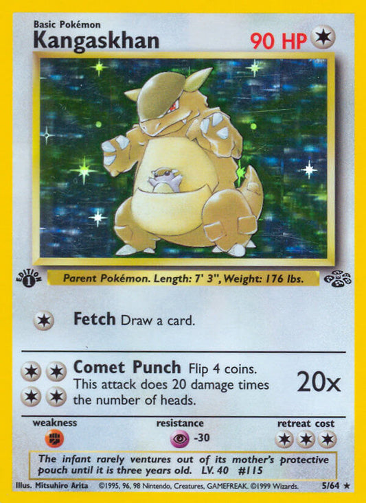 Kangaskhan | Jungle | Classic | 5/64 | New Mint | Rare Holo