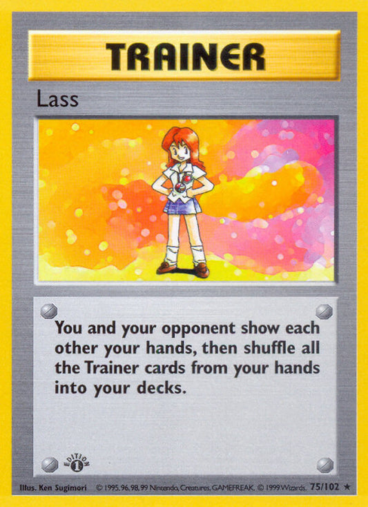 Lass | Base Set | Classic | 75/102 | New Mint | Rare