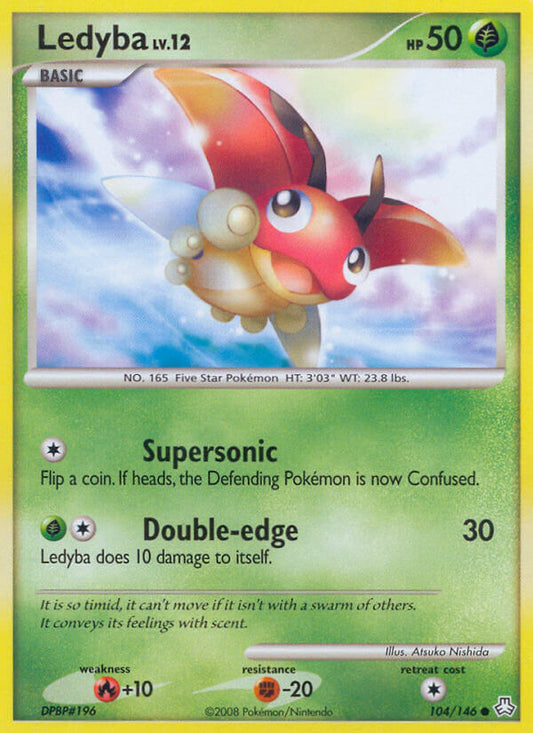 Ledyba | Legends Awakened | Diamond & Pearl | 104/146 | New Mint | Common