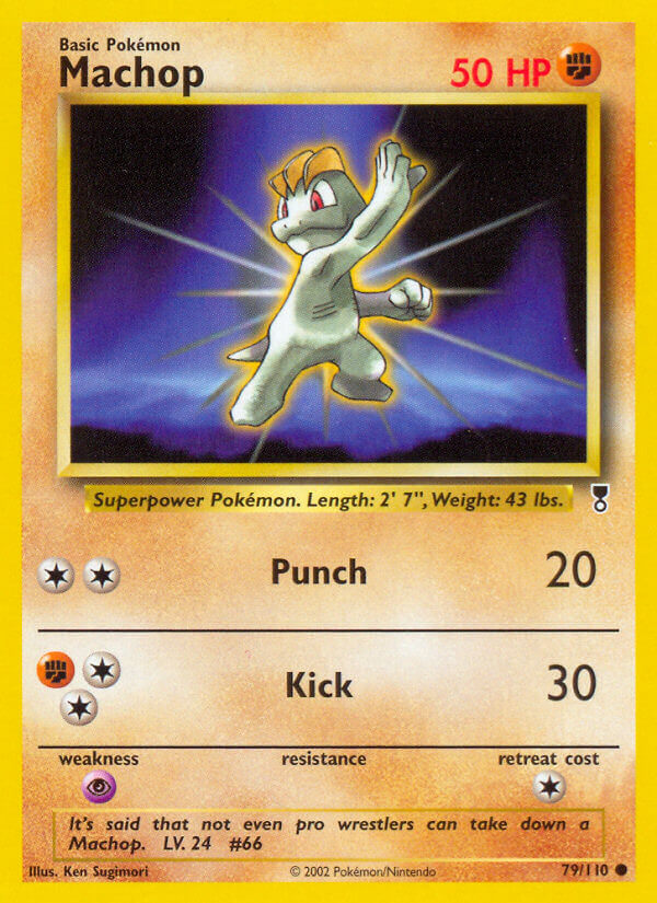 Machop | Legendary Collection | Other | 79/110 | New Mint | Common