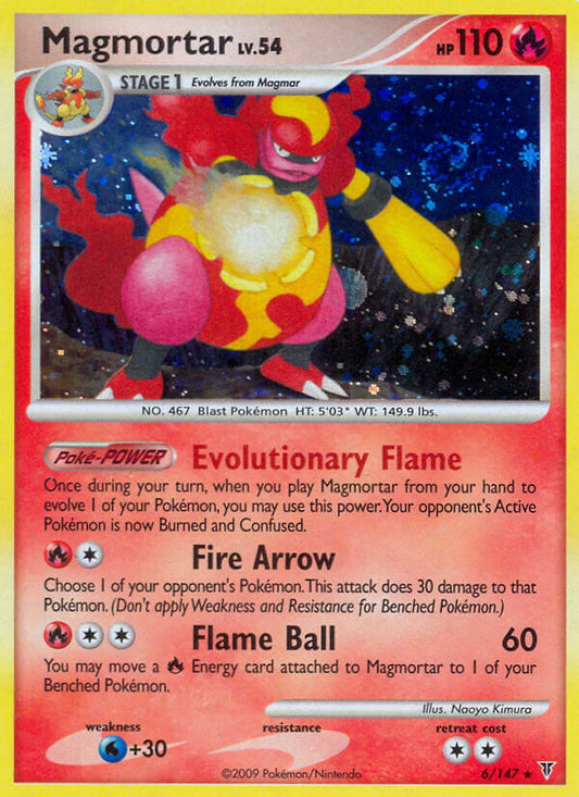 Magmortar | Supreme Victors | Platinum | 6/147 | New Mint | Rare Holo
