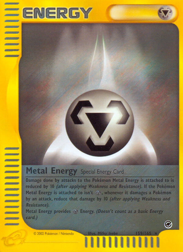 Metal Energy | Expedition | E-Card | 159/165 | New Mint | Rare
