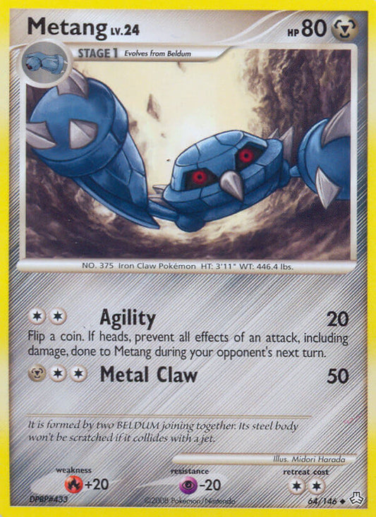 Metang | Legends Awakened | Diamond & Pearl | 64/146 | New Mint | Uncommon