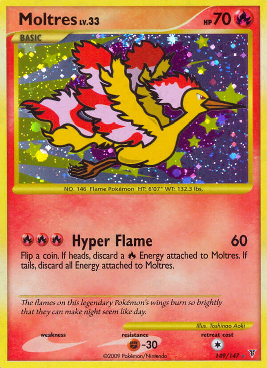 Moltres | Supreme Victors | Platinum | 149/147 | New Mint | Rare Secret