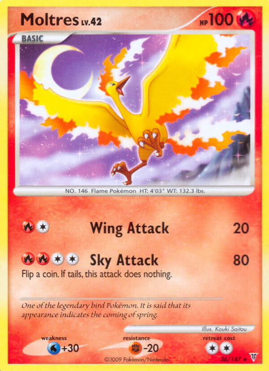 Moltres | Supreme Victors | Platinum | 36/147 | New Mint | Rare
