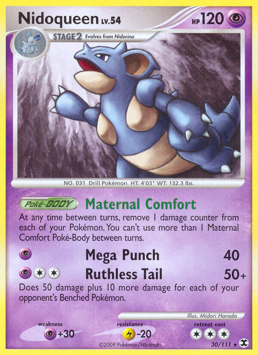 Nidoqueen | Rising Rivals | Platinum | 30/111 | New Mint | Rare