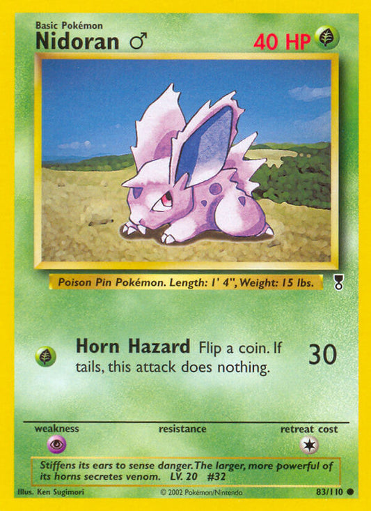 Nidoran Male | Legendary Collection | Other | 83/110 | New Mint | Common