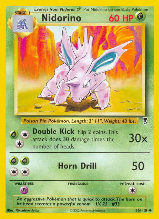 Nidorino | Legendary Collection | Other | 56/110 | New Mint | Uncommon