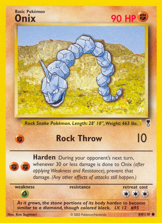 Onix | Legendary Collection | Other | 84/110 | New Mint | Common