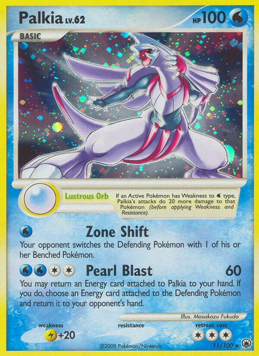 Palkia | Majestic Dawn | Diamond & Pearl | 11/100 | New Mint | Rare Holo