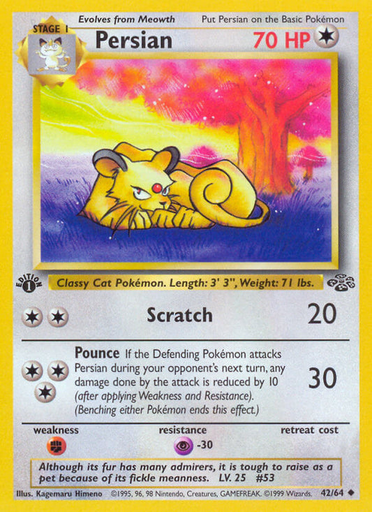 Persian | Jungle | Classic | 42/64 | New Mint | Uncommon