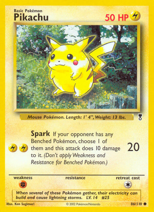 Pikachu | Legendary Collection | Other | 86/110 | New Mint | Common
