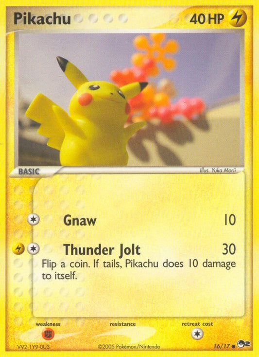 Pikachu | POP Series 2 | EX | 16/17 | New Mint | Common