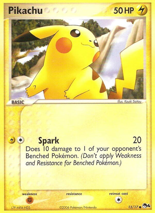 Pikachu | POP Series 4 | EX | 13/17 | New Mint | Common