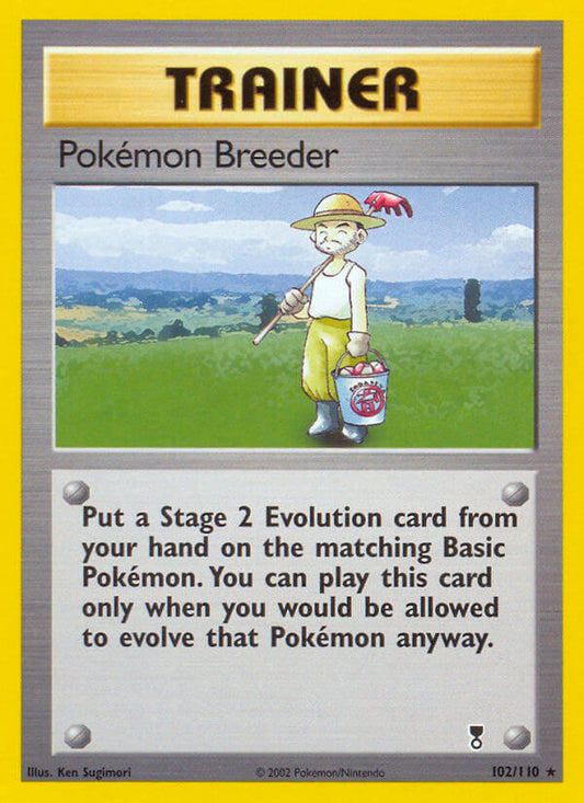 Pokémon Breeder | Legendary Collection | Other | 102/110 | New Mint | Rare