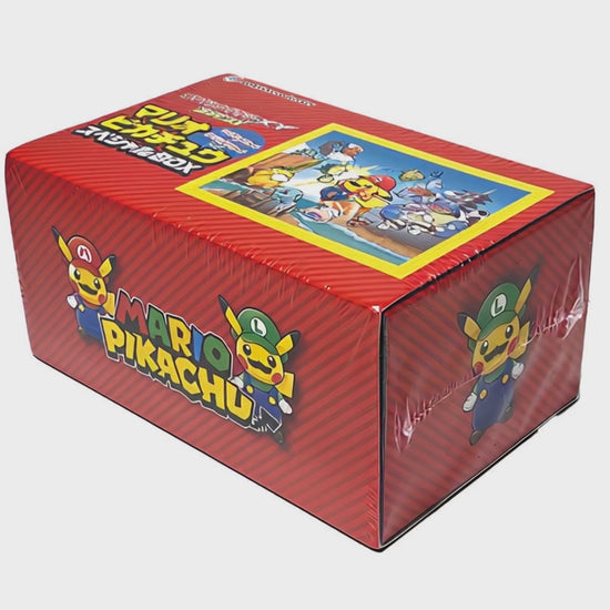 Mario Pikachu Special Box (294/XY-P) Sealed – Japanese Pokémon TCG Collector's Item