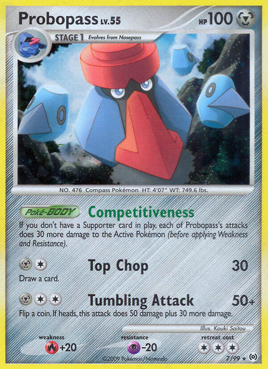 Probopass | Arceus | Platinum | 7/99 | New Mint | Rare Holo