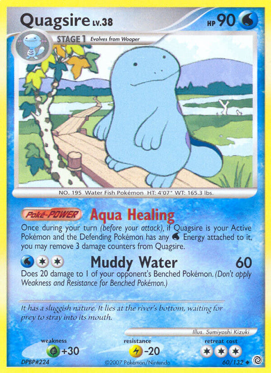 Quagsire | Secret Wonders | Diamond & Pearl | 60/132 | New Mint | Uncommon