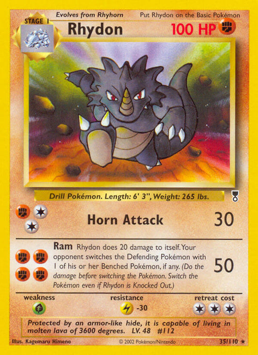 Rhydon | Legendary Collection | Other | 35/110 | New Mint | Rare