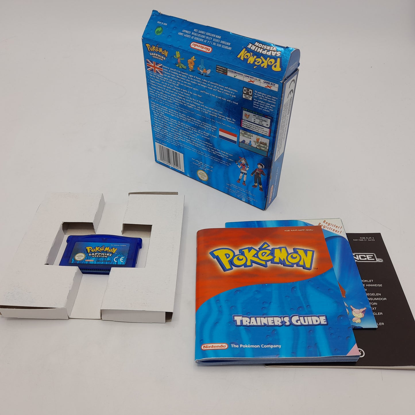 Pokémon Sapphire Version – Complete in Box | Authentic & Collectible – TCG Limited