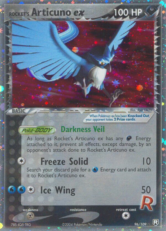 Rocket’s Articuno ex | Team Rocket Returns | EX | 96/109 | New Mint | Rare Holo ex
