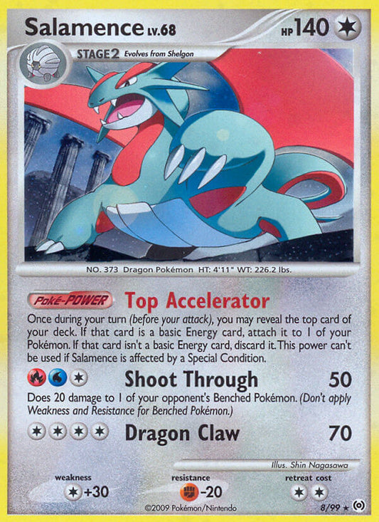 Salamence | Arceus | Platinum | 8/99 | New Mint | Rare Holo