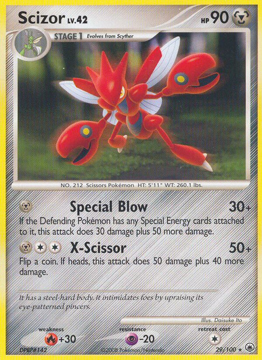Scizor | Majestic Dawn | Diamond & Pearl | 29/100 | New Mint | Rare