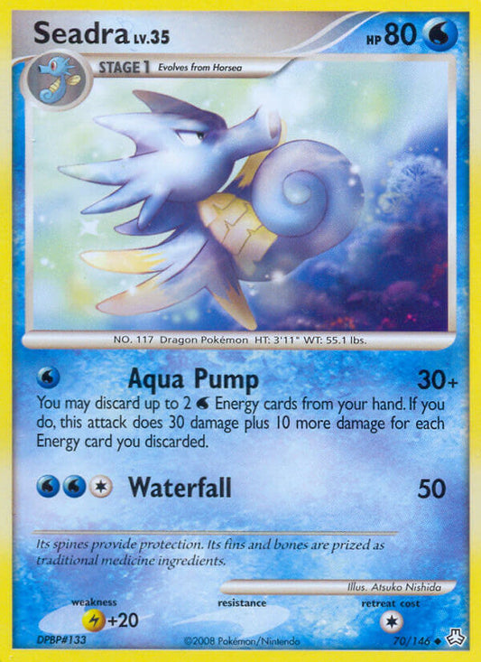 Seadra | Legends Awakened | Diamond & Pearl | 70/146 | New Mint | Uncommon