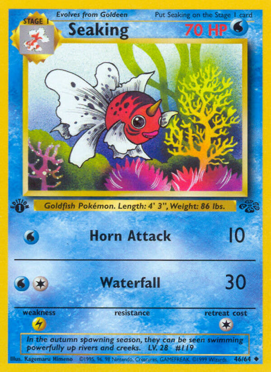 Seaking | Jungle | Classic | 46/64 | New Mint | Uncommon