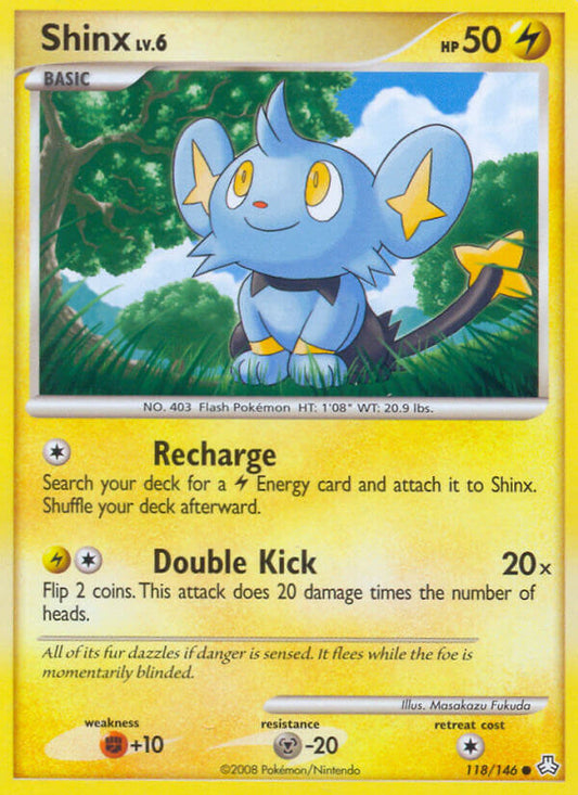 Shinx | Legends Awakened | Diamond & Pearl | 118/146 | New Mint | Common